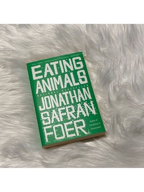 Other - Green 'Eating Animals' Book by Jonathan Safran Foer